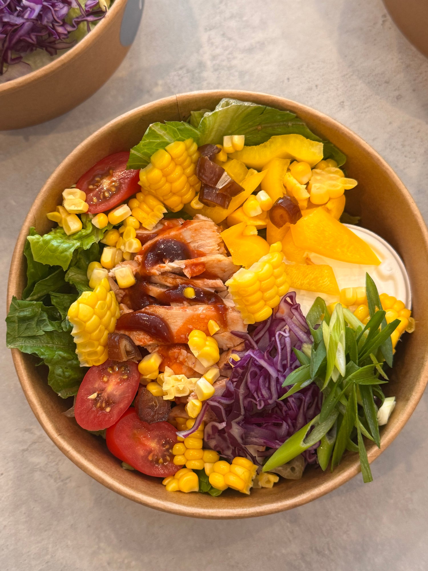 BBQ Chicken Salad Bowl