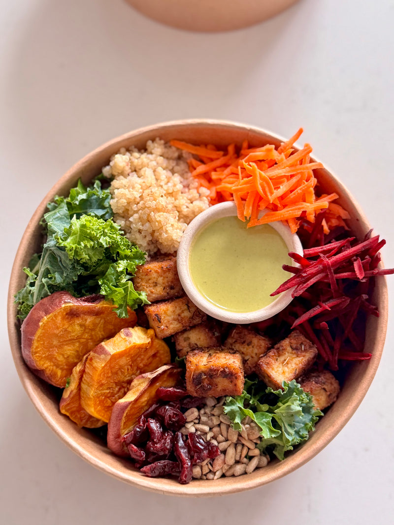 Nutrient-Packed Superfood Tofu Power Bowl