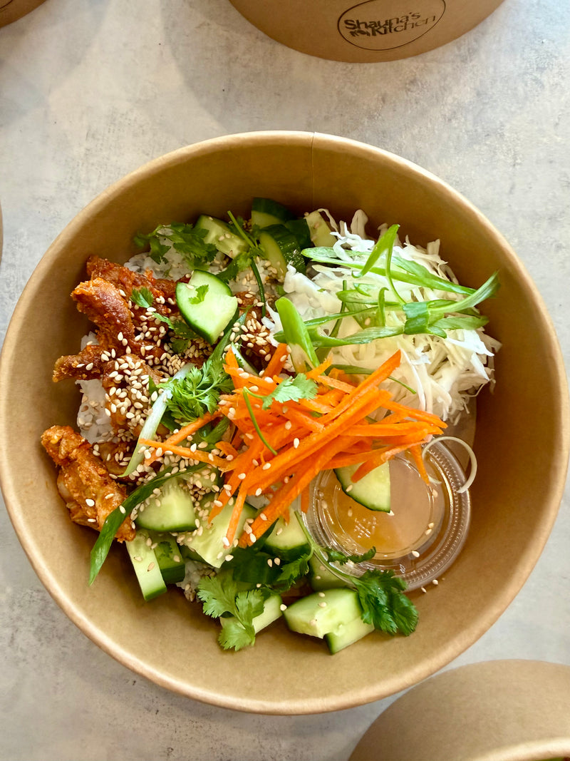 Red Thai Curry Sticky Chicken
