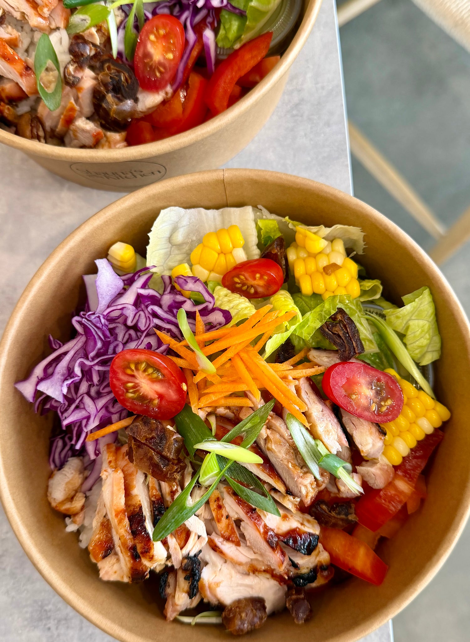 BBQ Chicken Salad Bowl