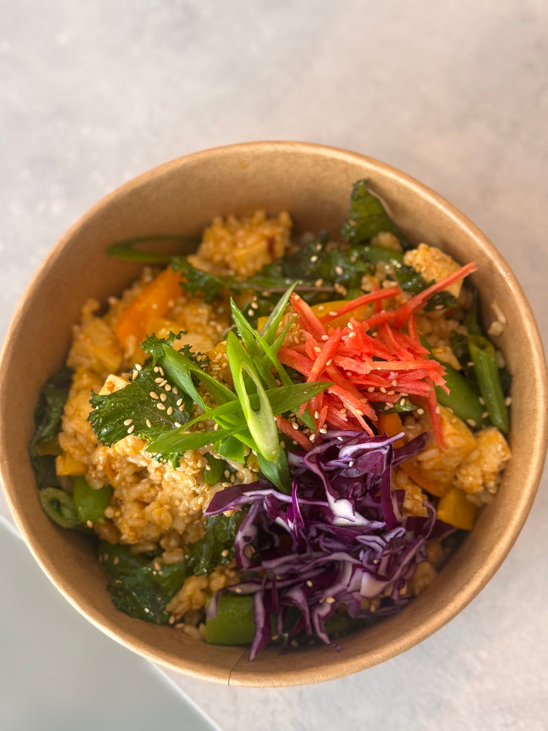 Nourishing Tofu Asian-Style Sauté Bowl